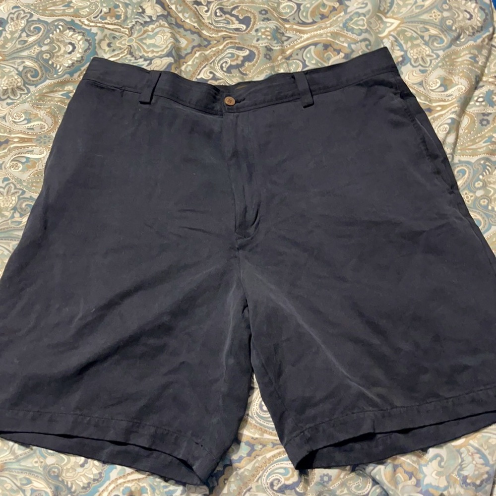 Tommy Bahama Black Silk Shorts